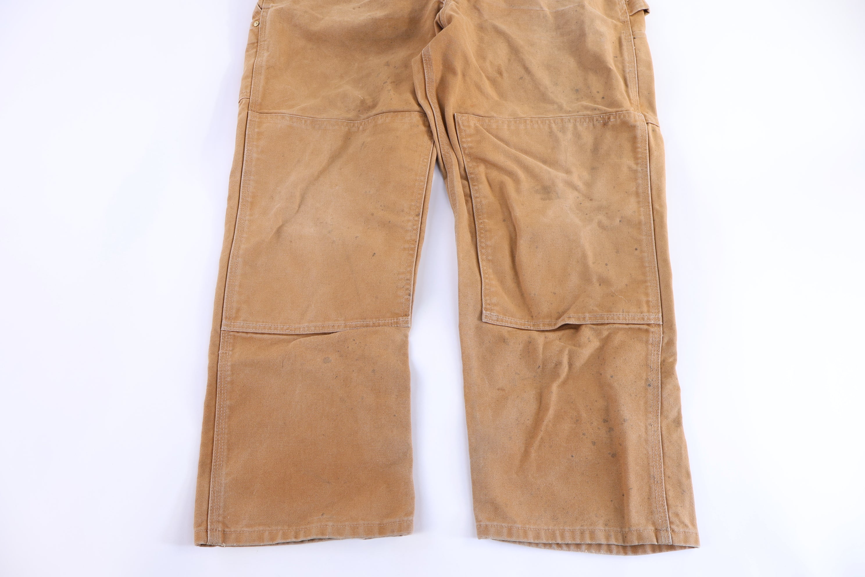 Carhartt Logo Patch Tan Overalls
