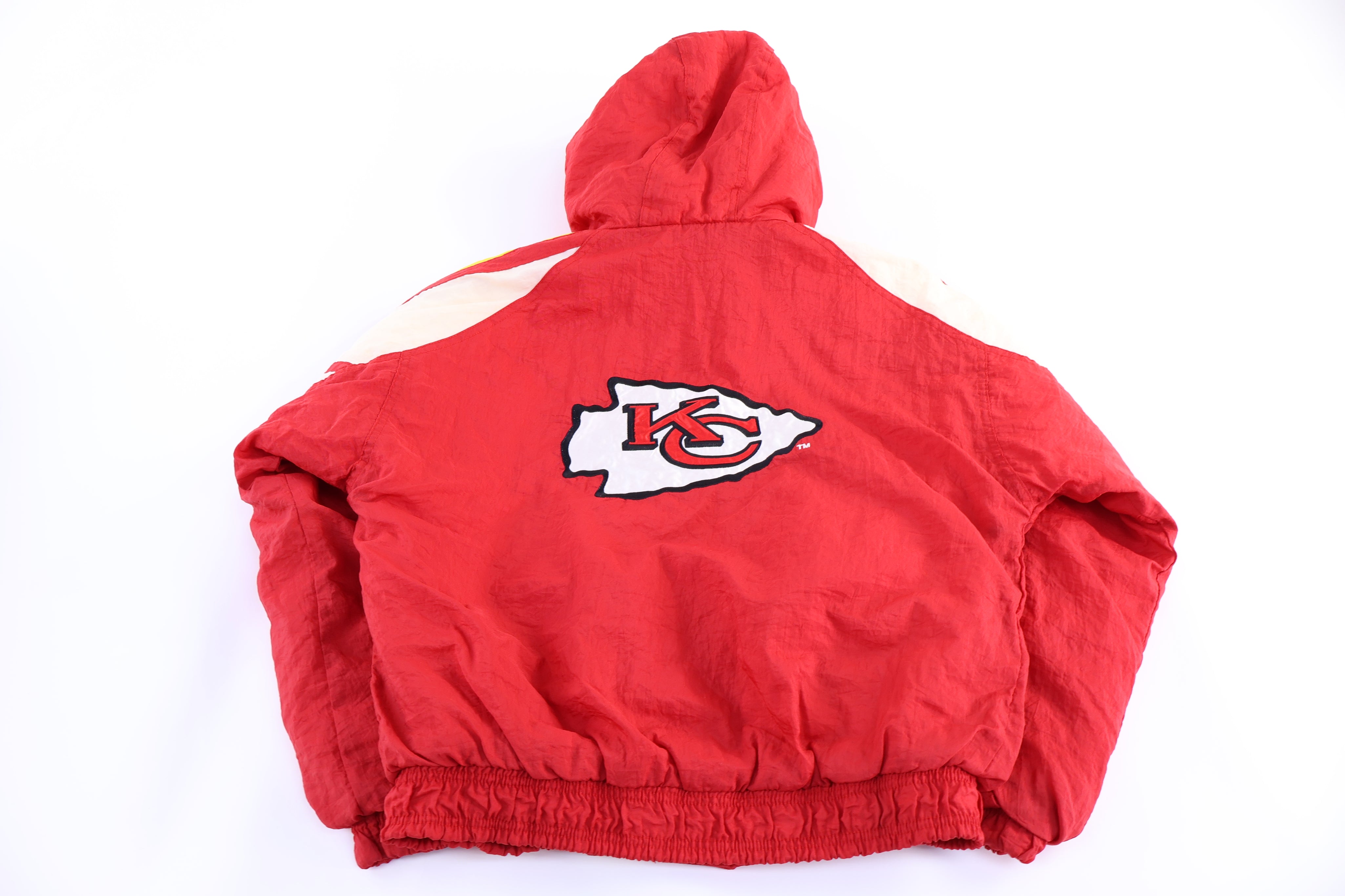 Youth Vintage Starter Kansas City Chiefs Football Puffer Jacket
