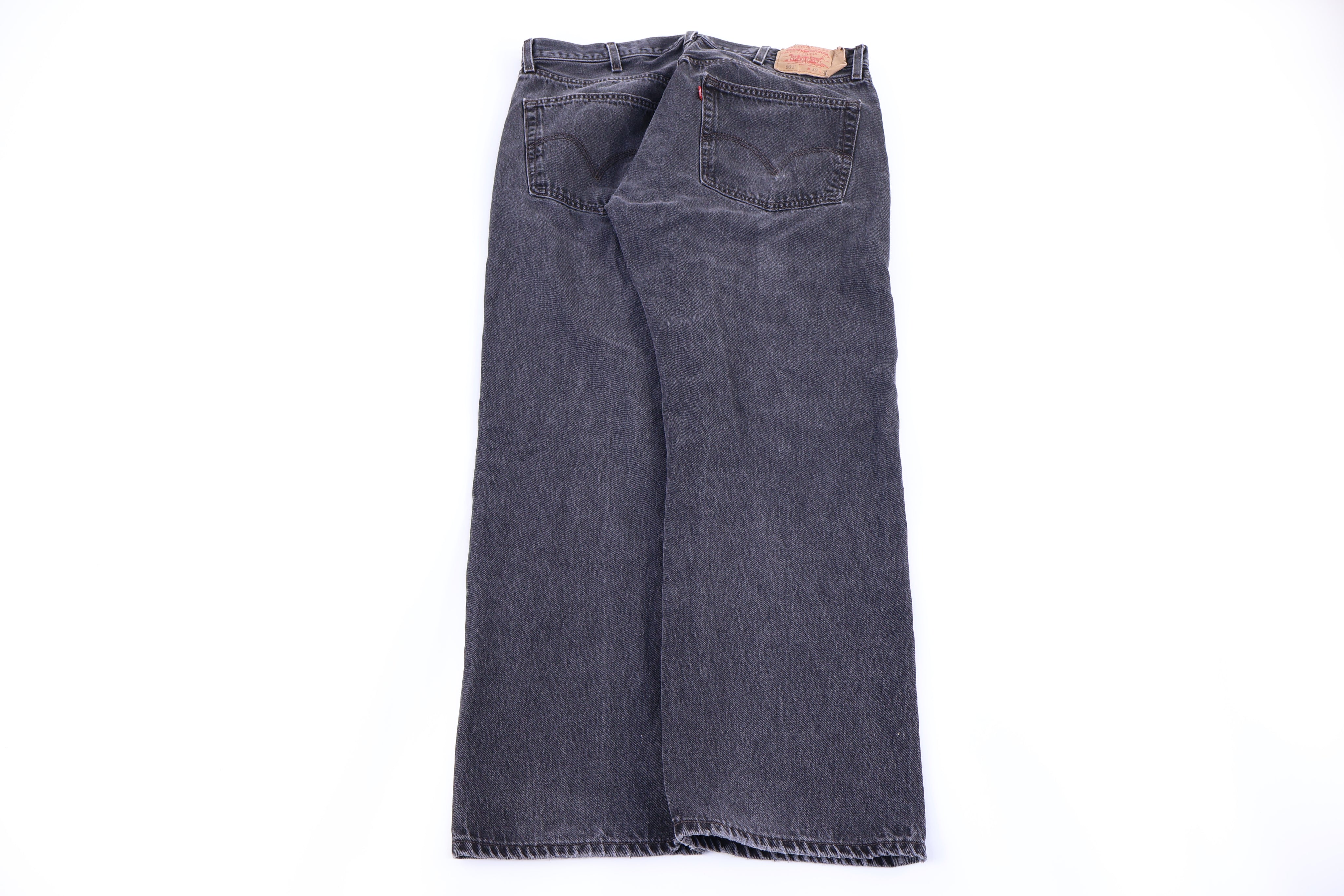 Vintage Levi's 501 Black Denim Jeans