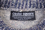 80's Castle Square Multipatterned Knit Sweater