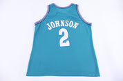 Charlotte Hornets Larry Johnson Basketball Jersey