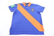Polo by Ralph Lauren Orange & Blue Button Up