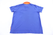 Polo by Ralph Lauren Orange & Blue Button Up