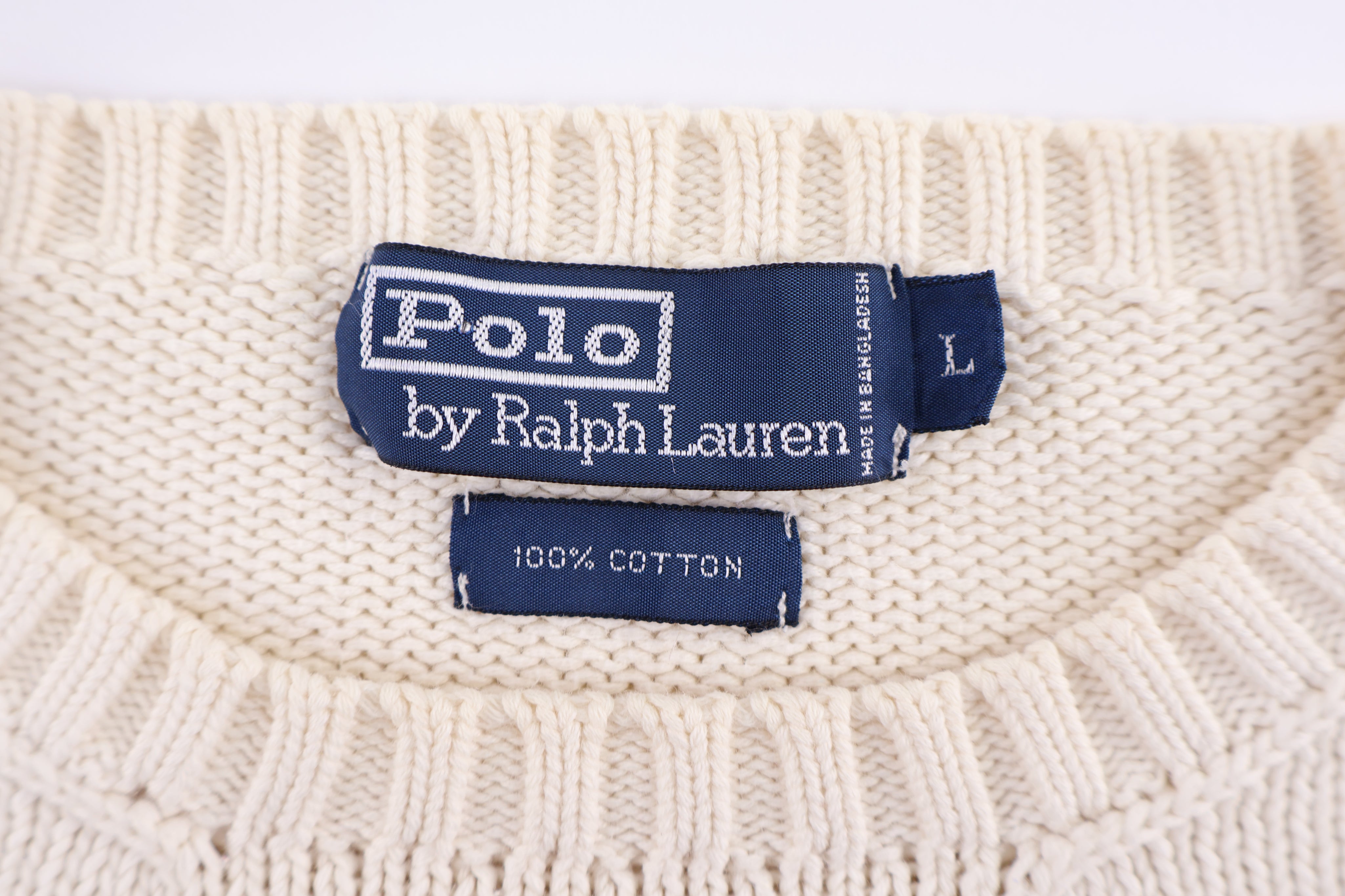 Polo by Ralph Lauren Embroidered Logo Knit Sweater