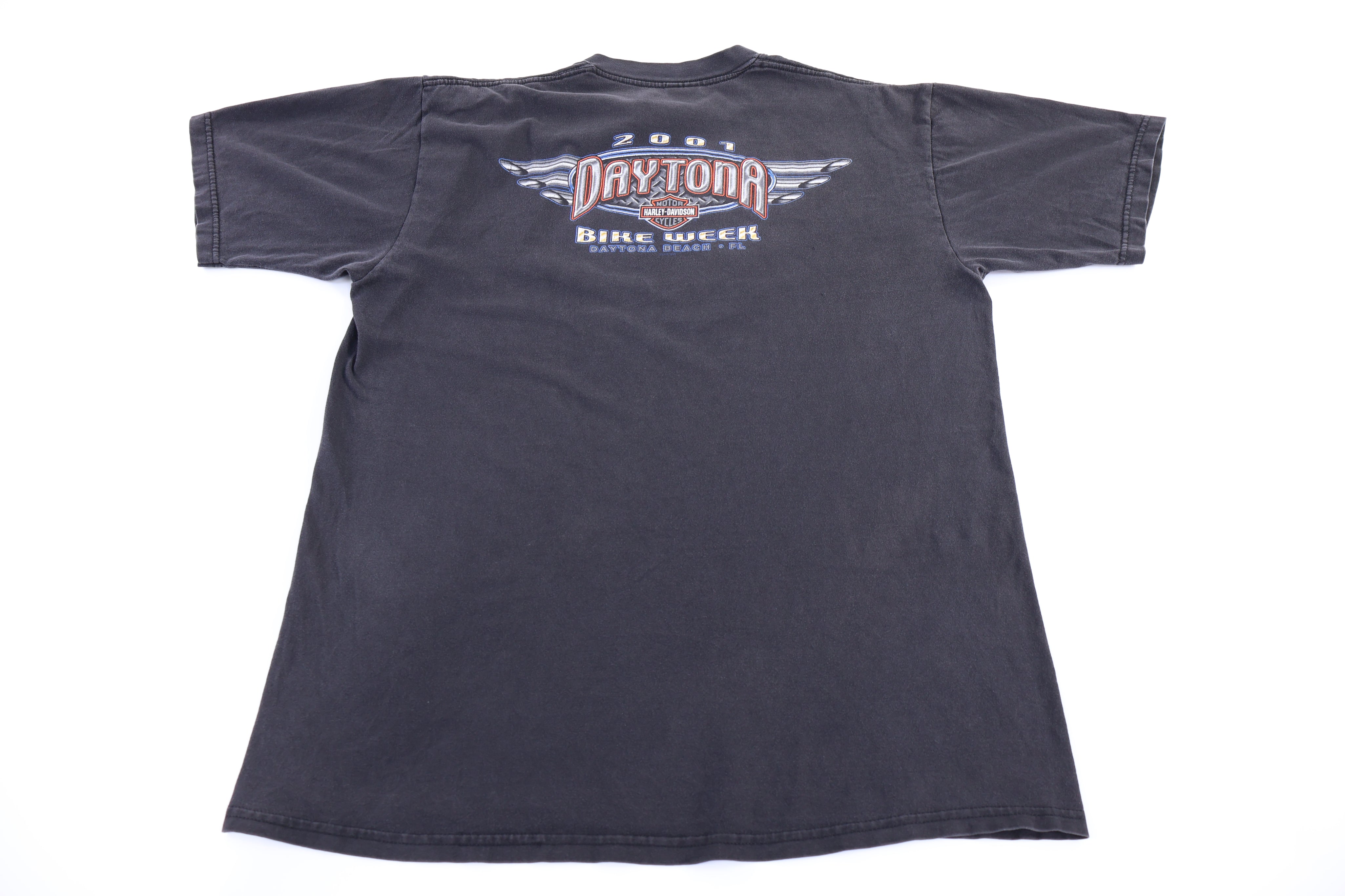 2001 Daytona Bike Week Harley Davidson T-shirt
