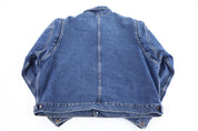 Carhartt Logo Patch Medium Wash Denim Jacket