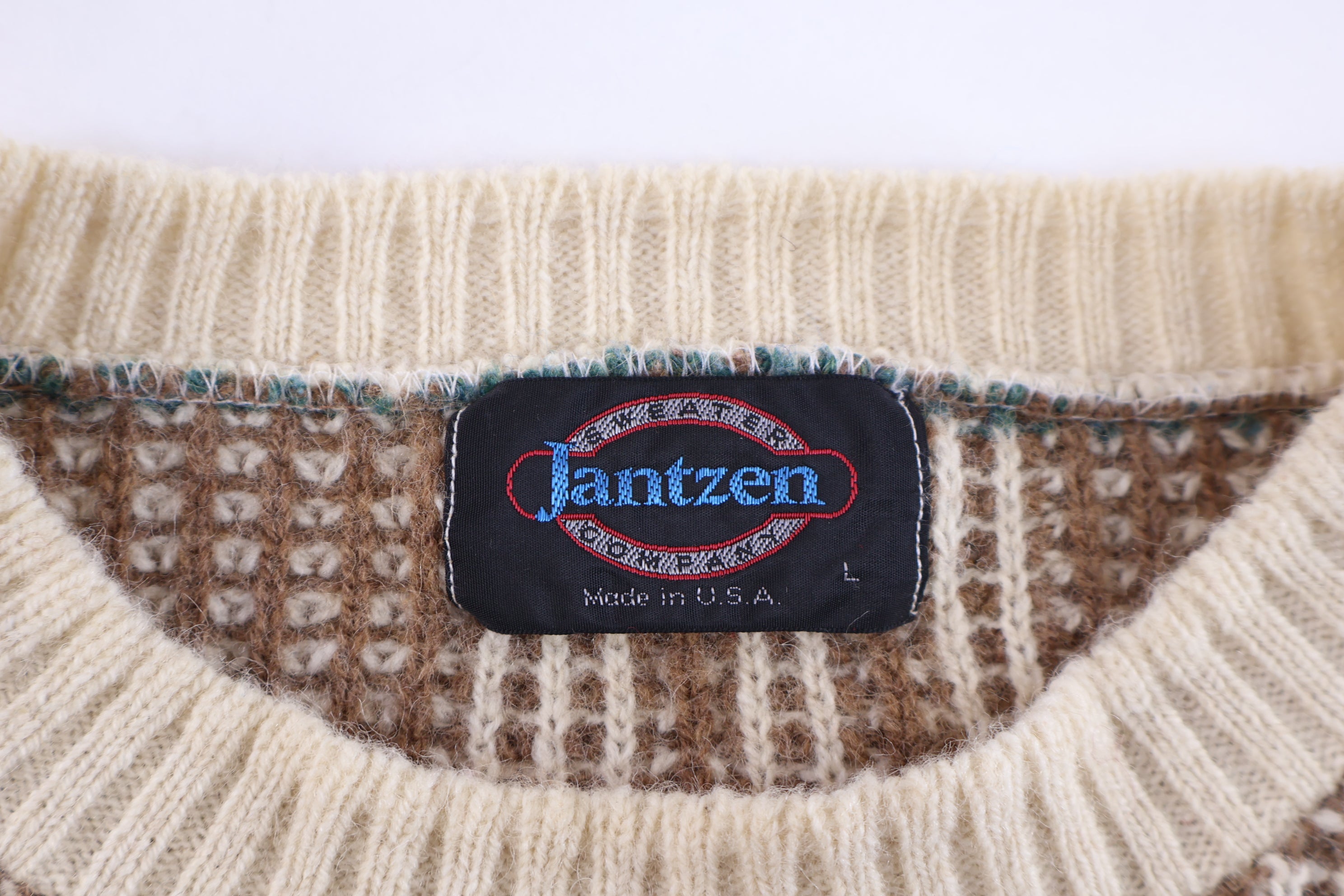 90's Jantzen Multicolor Knit Sweater