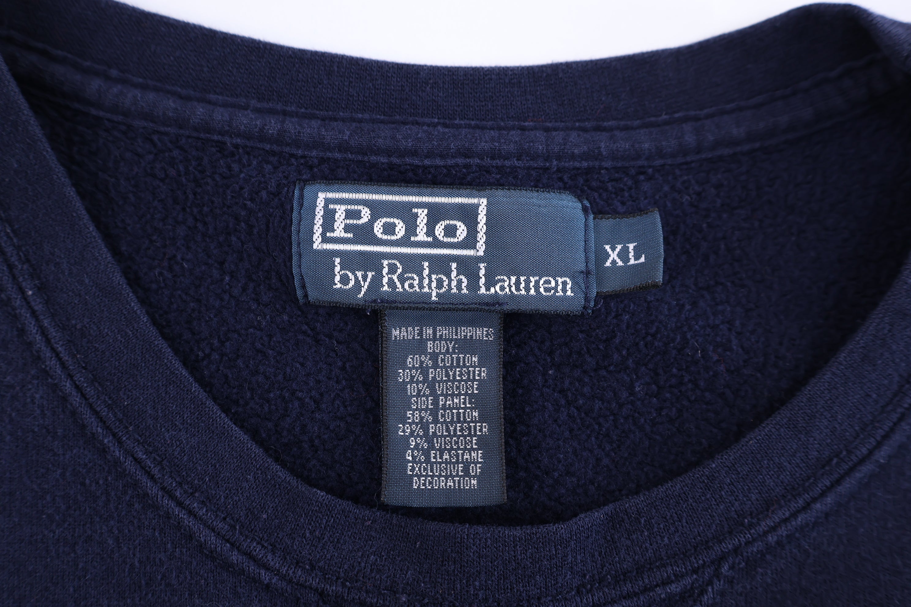 Polo by Ralph Lauren Embroidered Logo Blue Pullover