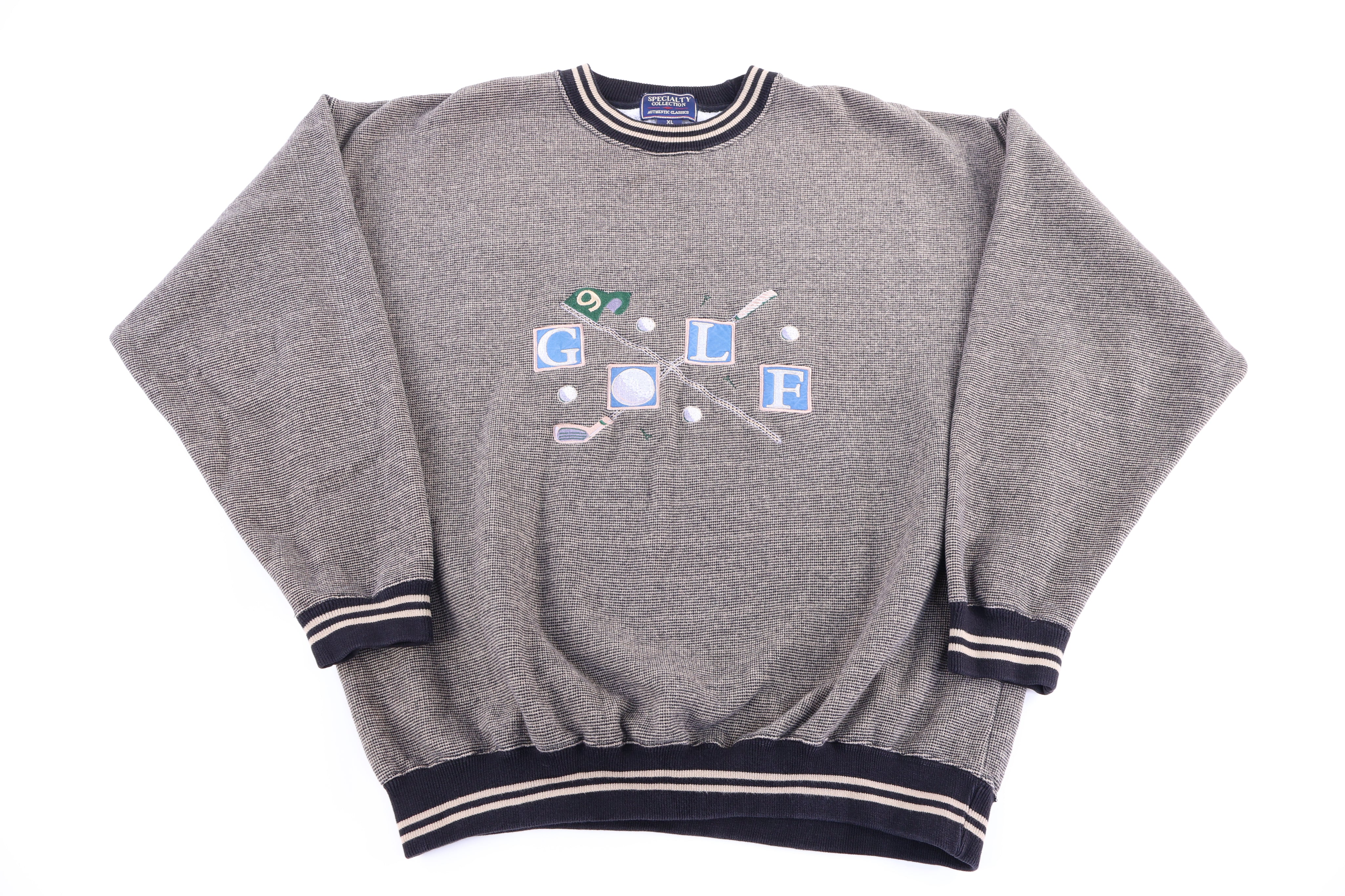 Vintage Golf Embroidered Sweatshirt