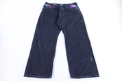 Vintage Coogi Embroidered Dark Wash Denim Jeans