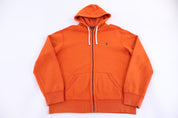 Polo Ralph Lauren Embroidered Logo Orange Full Zip Jacket