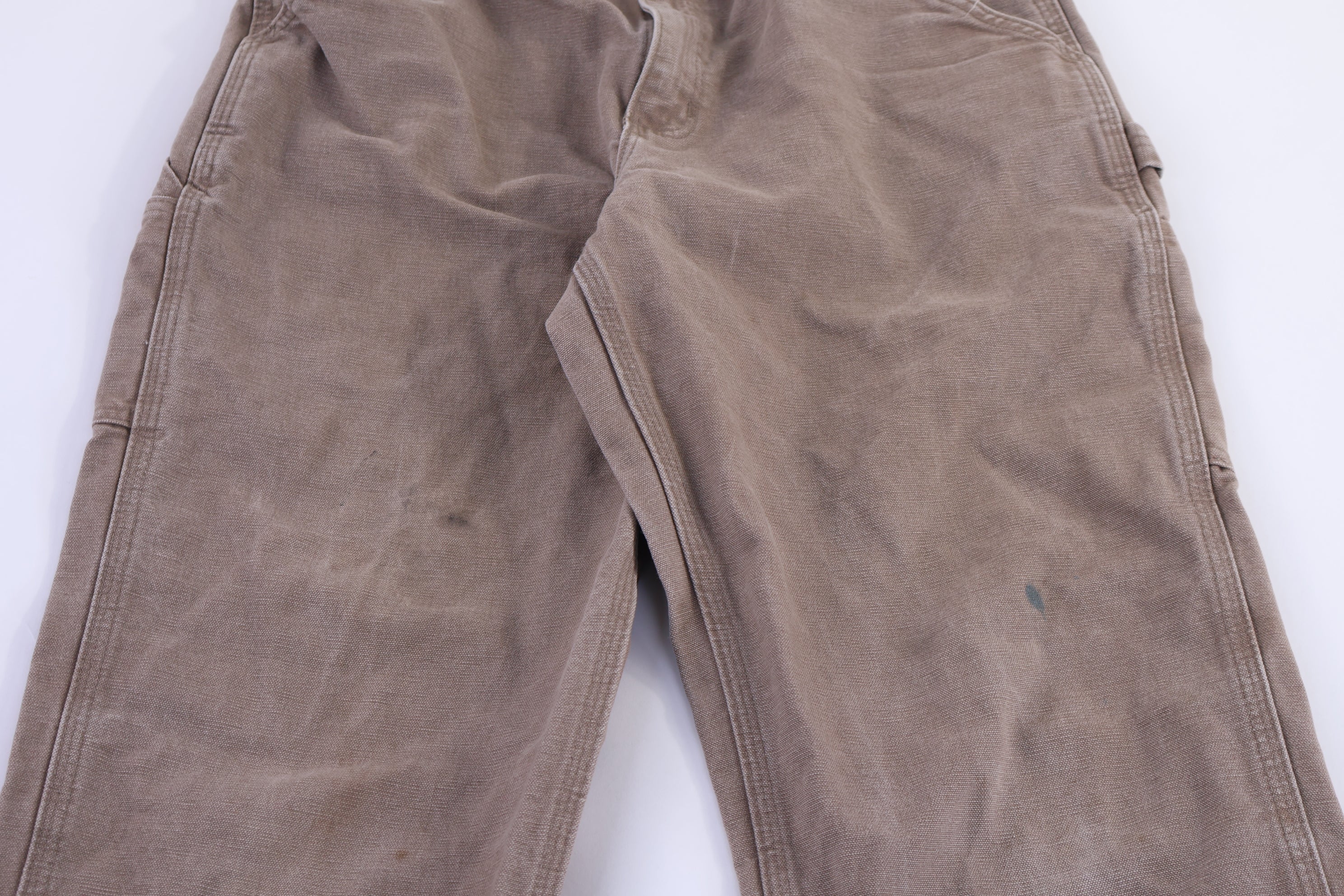 Carhartt Logo Patch Brown Pants