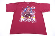 90's Valeri Kamensky Colorado Avalanche Hockey T-shirt