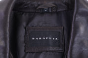 Vintage Baracuta Full Zip Brown Leather Jacket