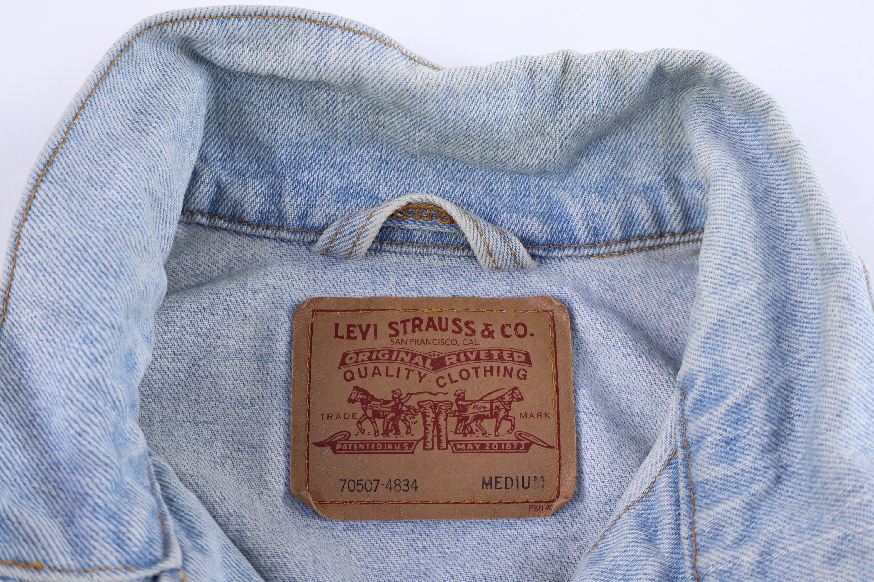 Vintage Levi's Light Wash Denim Jacket