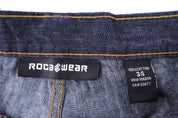 Y2K Rocawear Dark Wash Denim Shorts