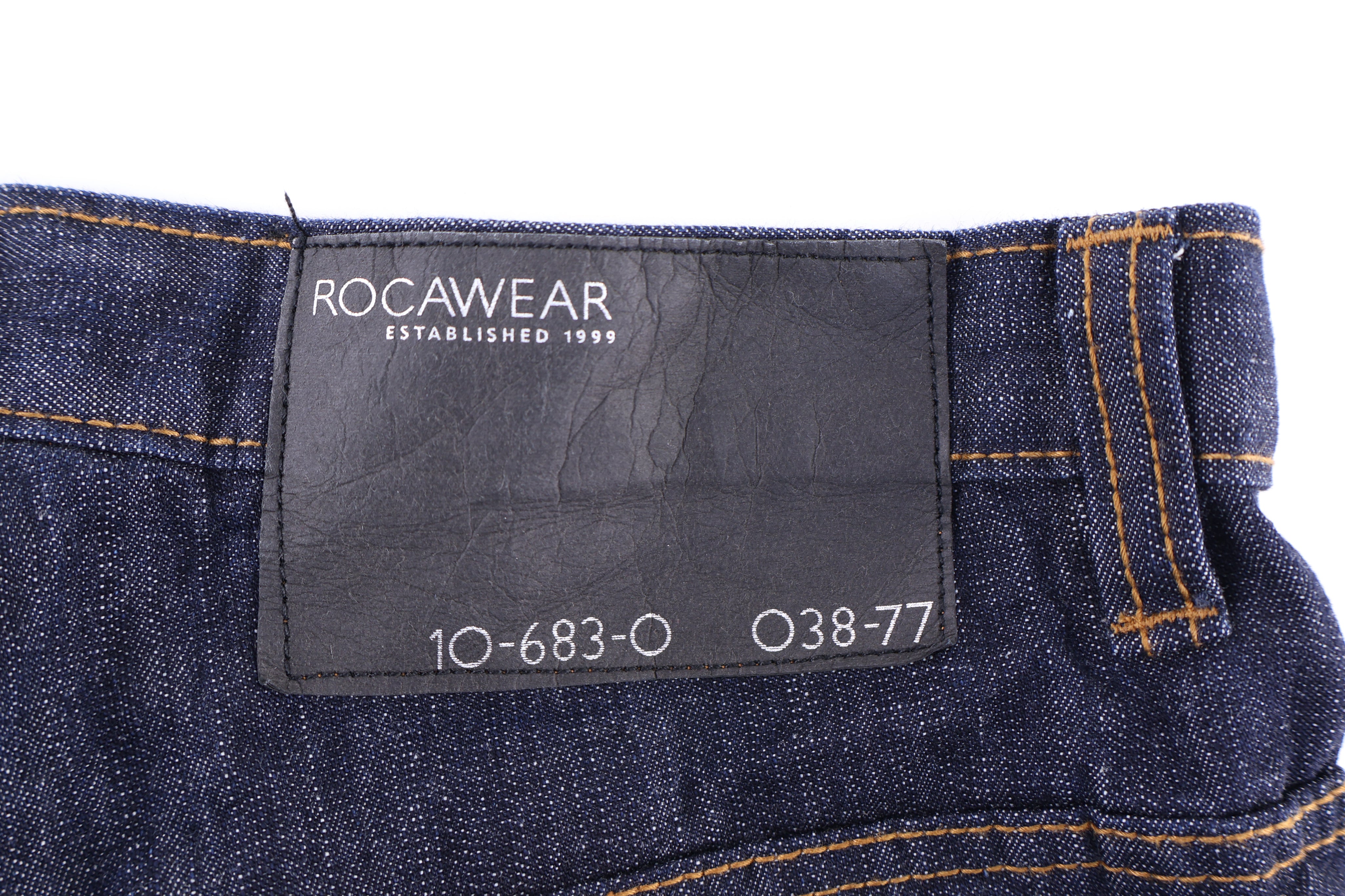 Y2K Rocawear Dark Wash Denim Shorts