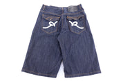 Y2K Rocawear Dark Wash Denim Shorts