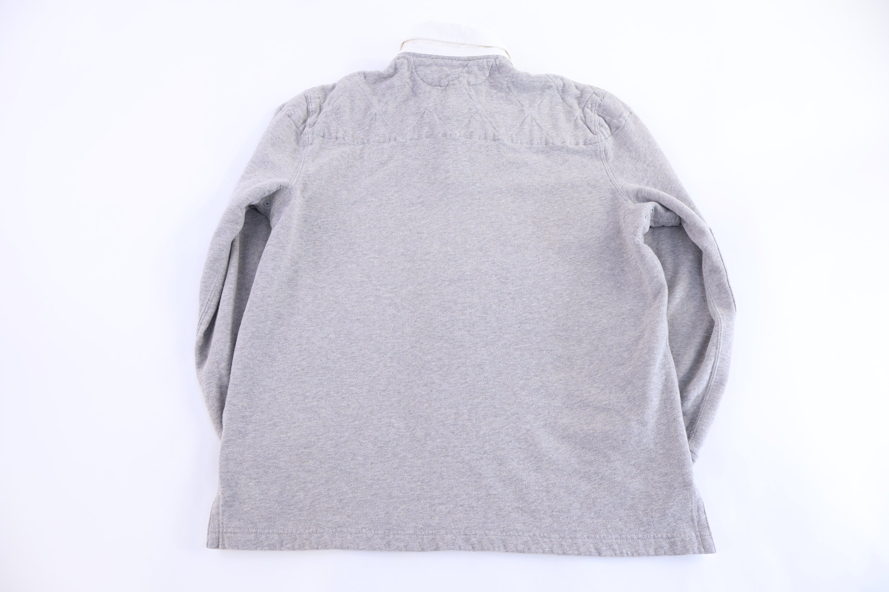 Polo by Ralph Lauren Embroidered Logo Grey LS Button Up