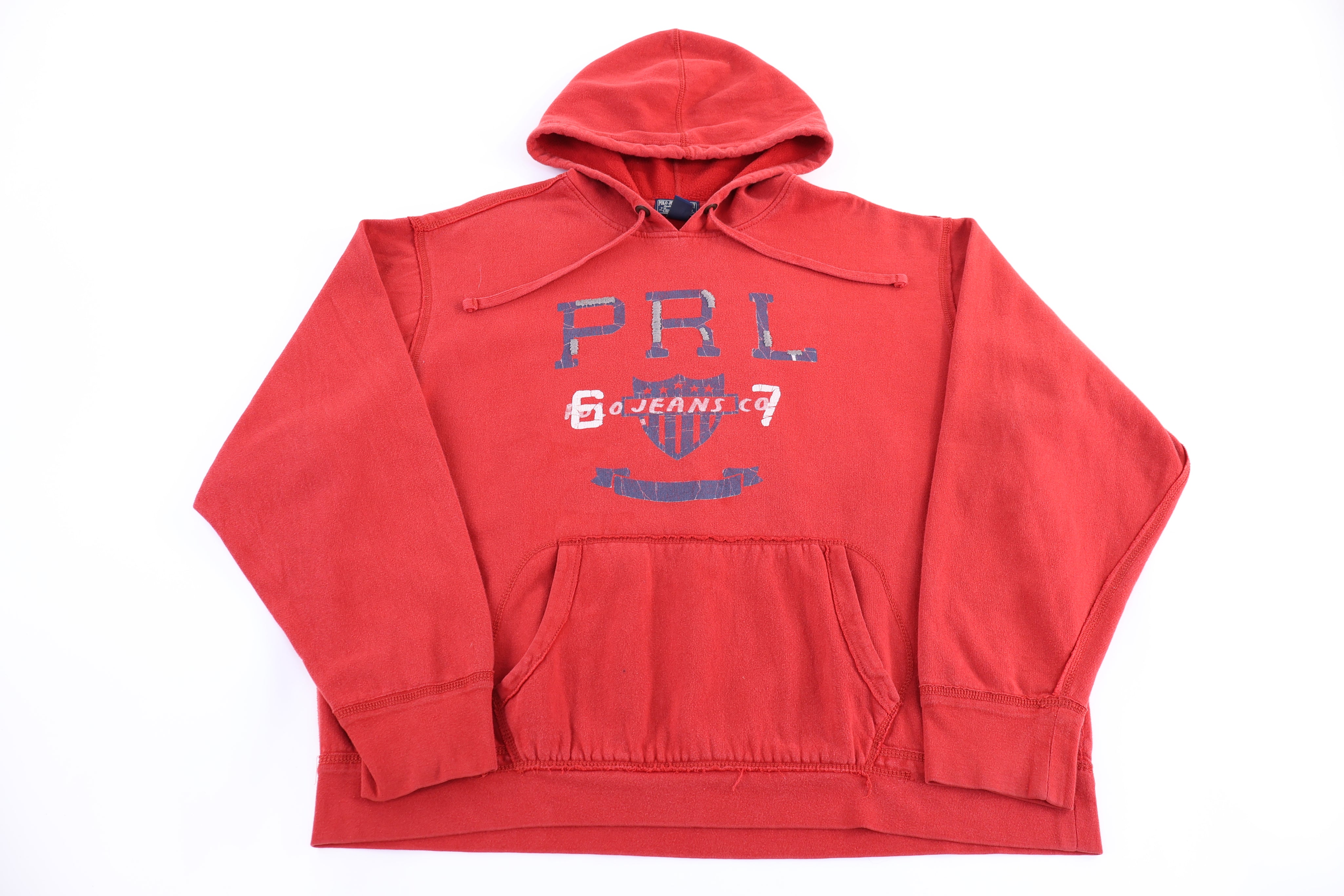 Polo Jeans Company Ralph Lauren MFG Red Pullover Hoodie