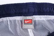 Vintage Nike Embroidered Logo Blue Track Pants