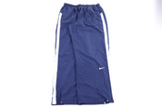 Vintage Nike Embroidered Logo Blue Track Pants