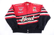 Vintage Nascar Dale Jr Budweiser Racing Jacket