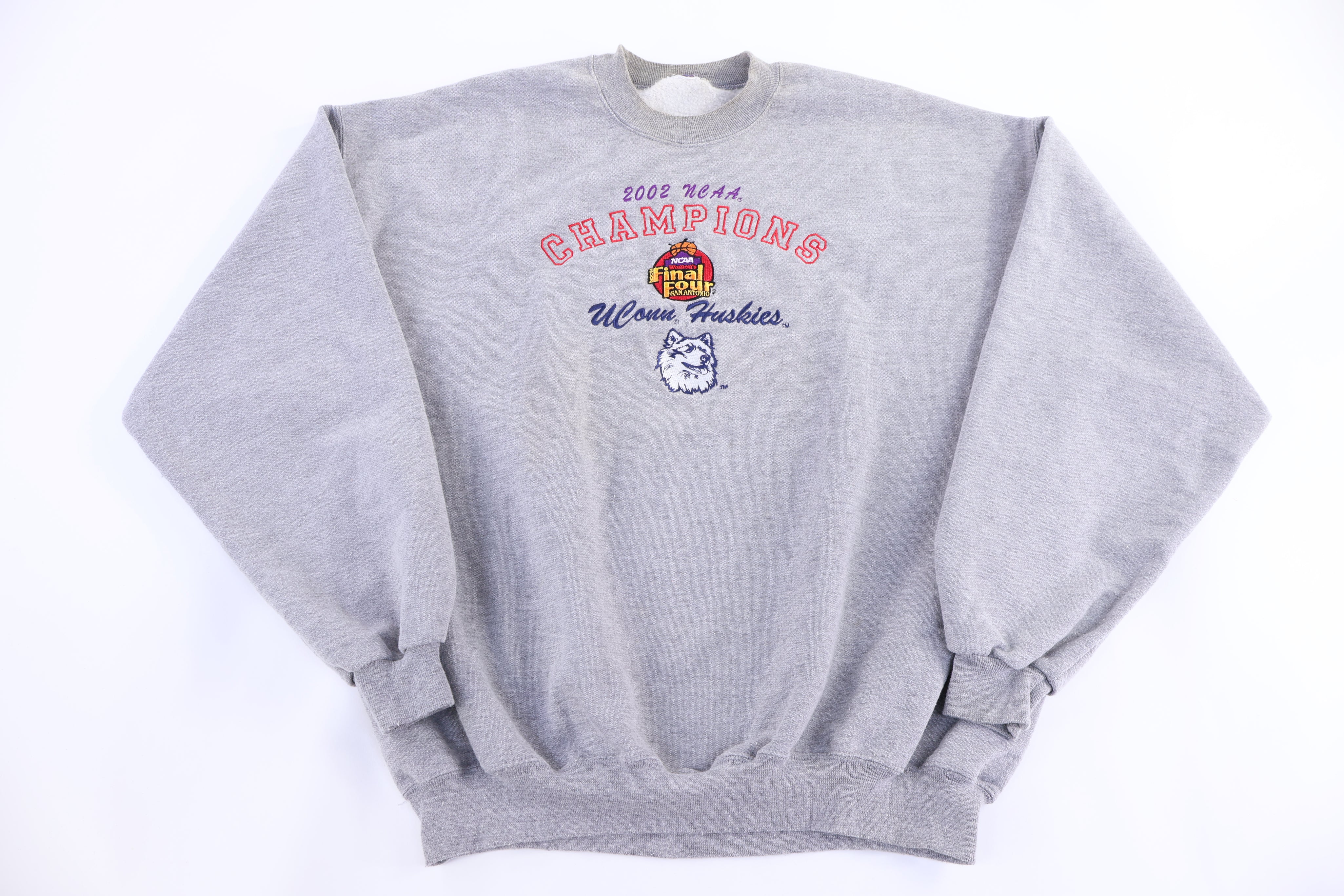 2002 NCAA Connecticut Huskers Final Four Champions Sweatshirt