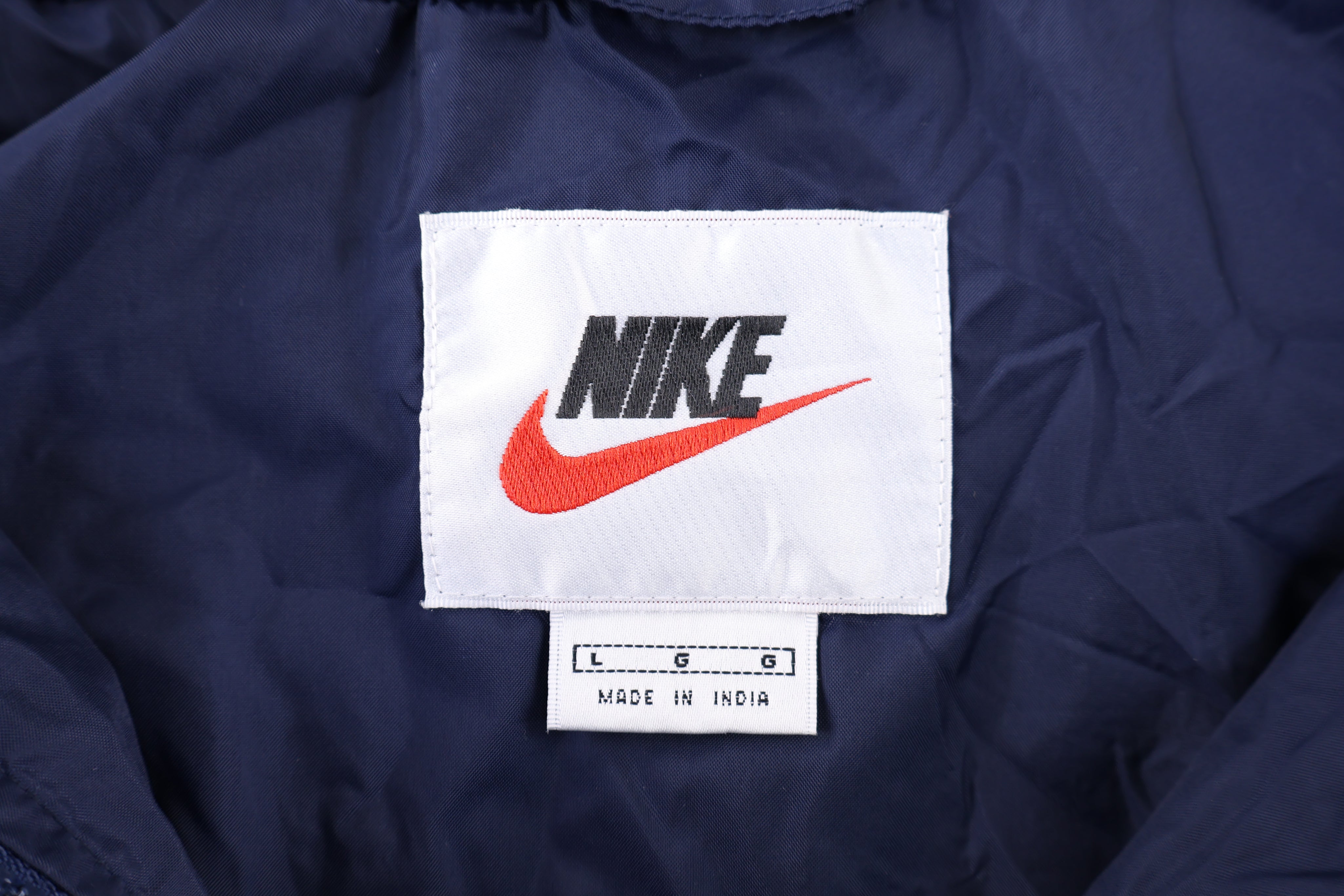 90's Nike Embroidered Logo Full Zip Jacket