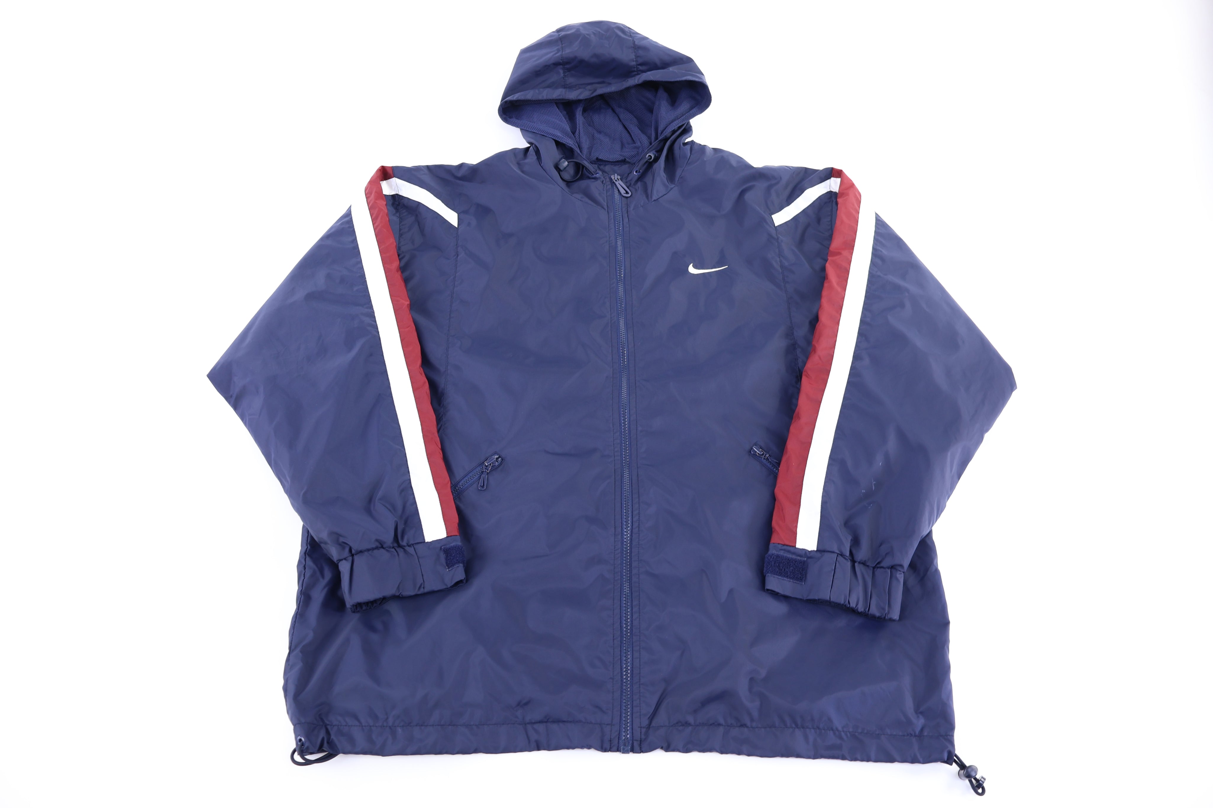 90's Nike Embroidered Logo Full Zip Jacket