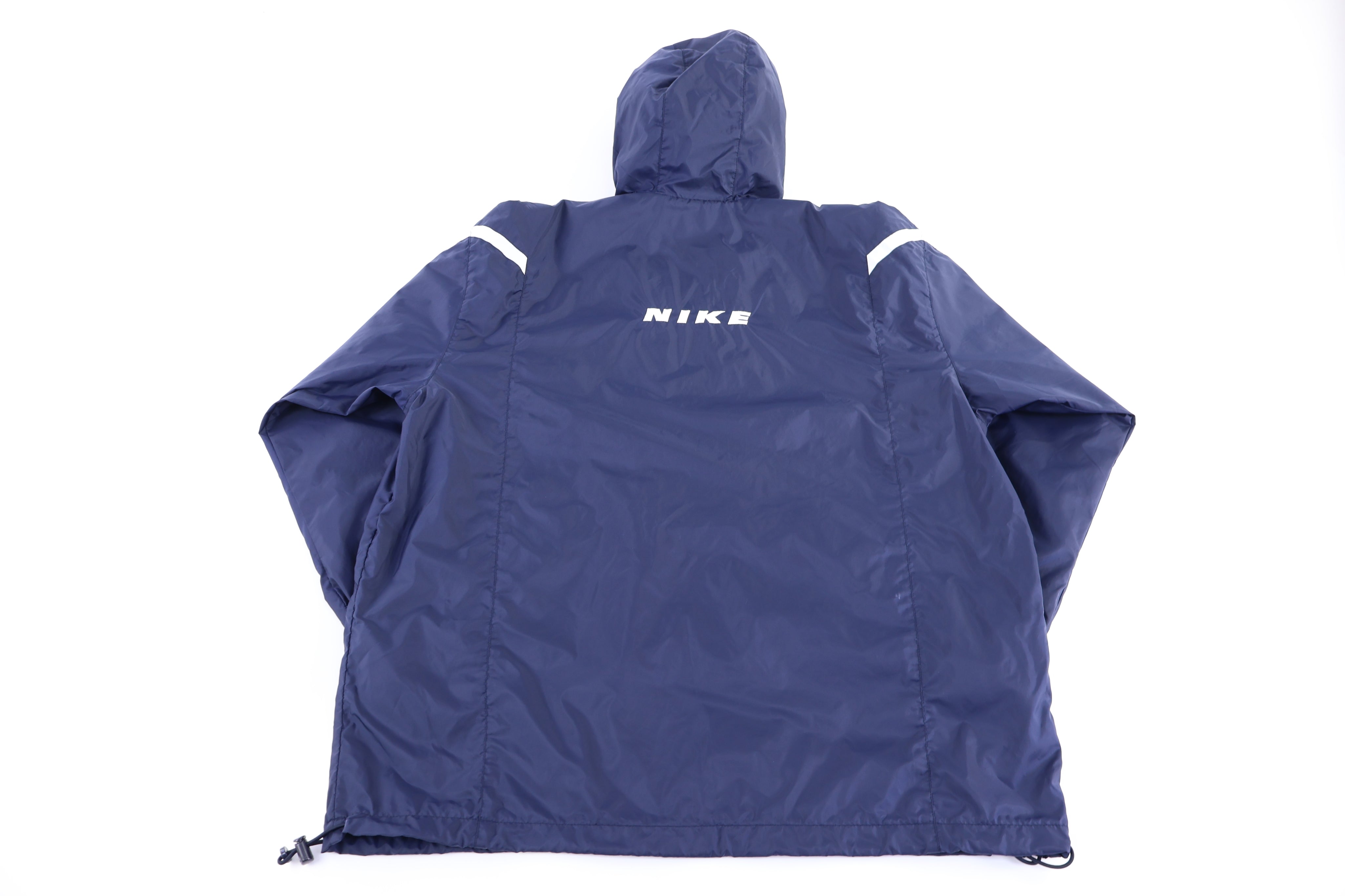 90's Nike Embroidered Logo Full Zip Jacket