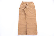 Carhartt Logo Patch Tan Double Knee Pants