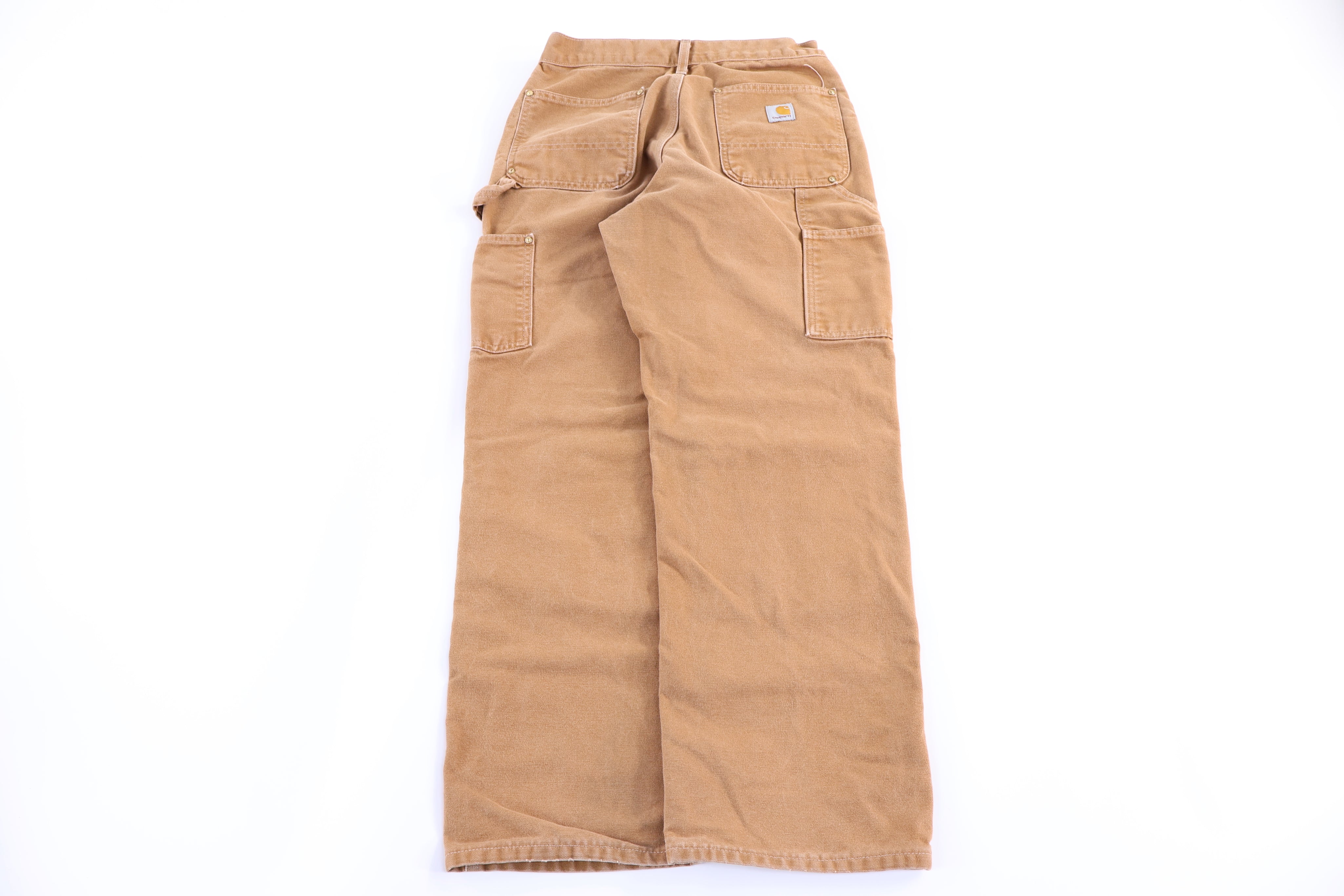 Carhartt Logo Patch Tan Double Knee Pants