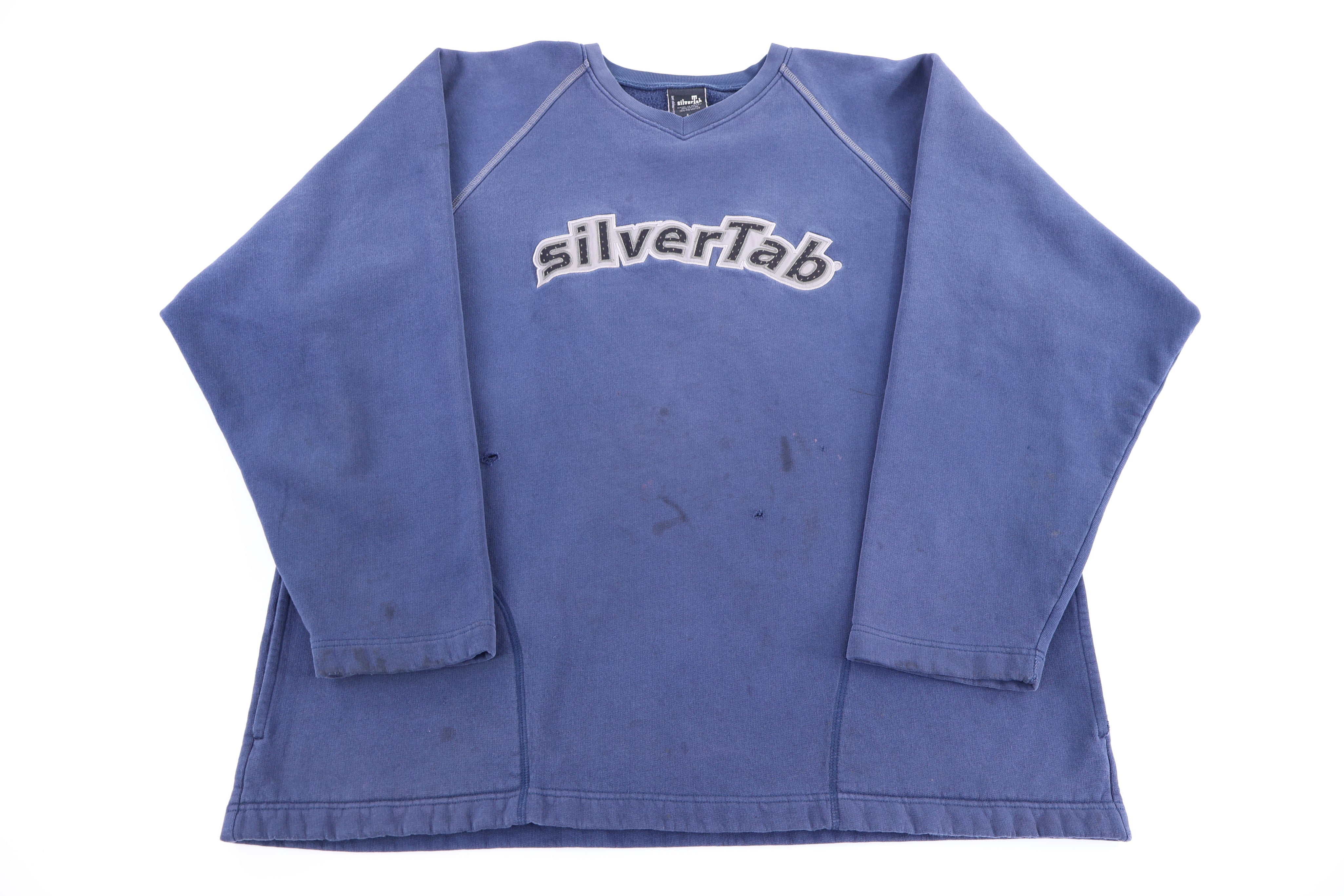 Vintage Silvertab Blue Pullover Sweater