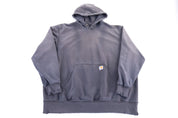 Carhartt Logo Patch Black Pullover Hoodie