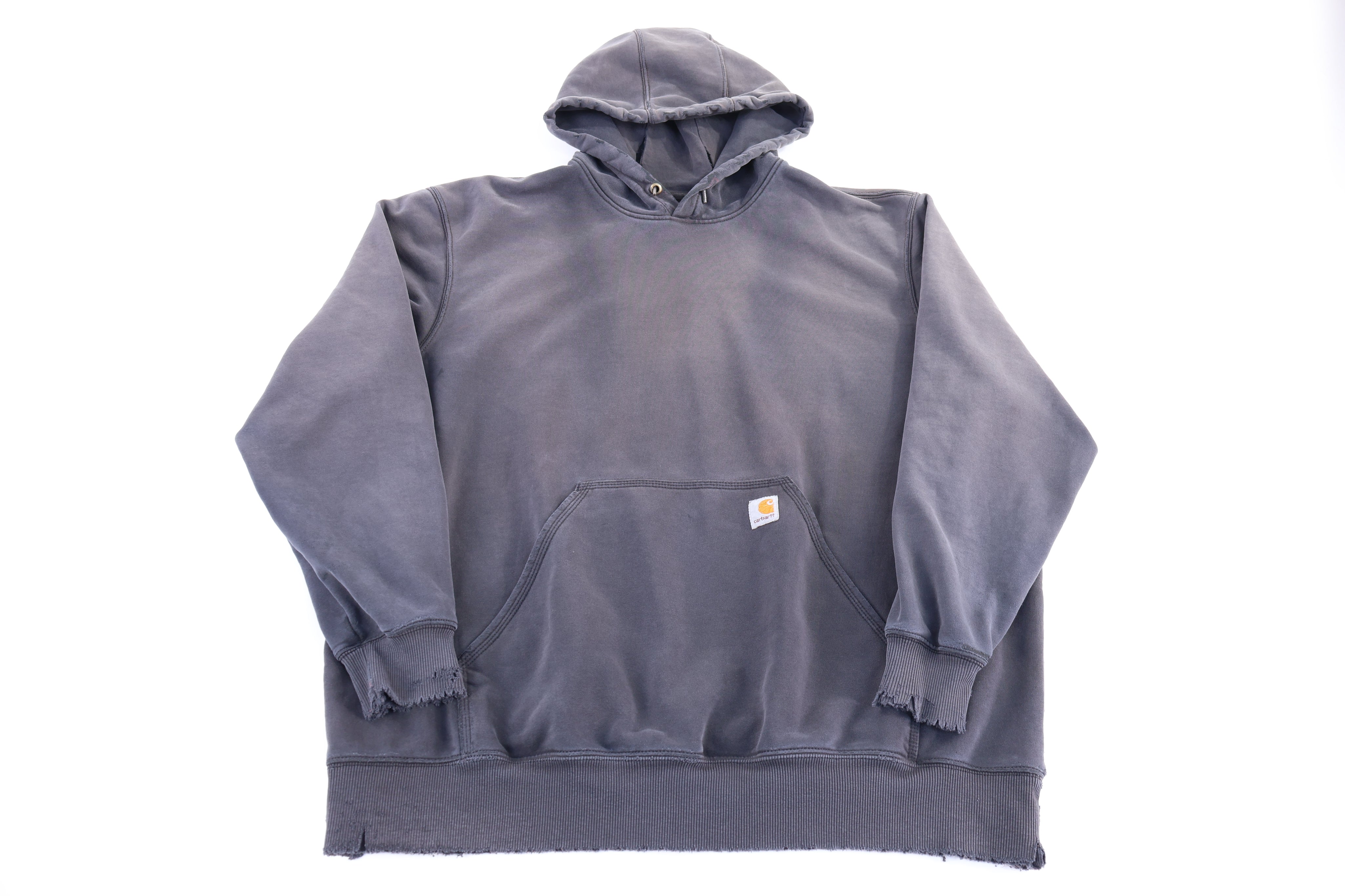 Carhartt Logo Patch Black Pullover Hoodie