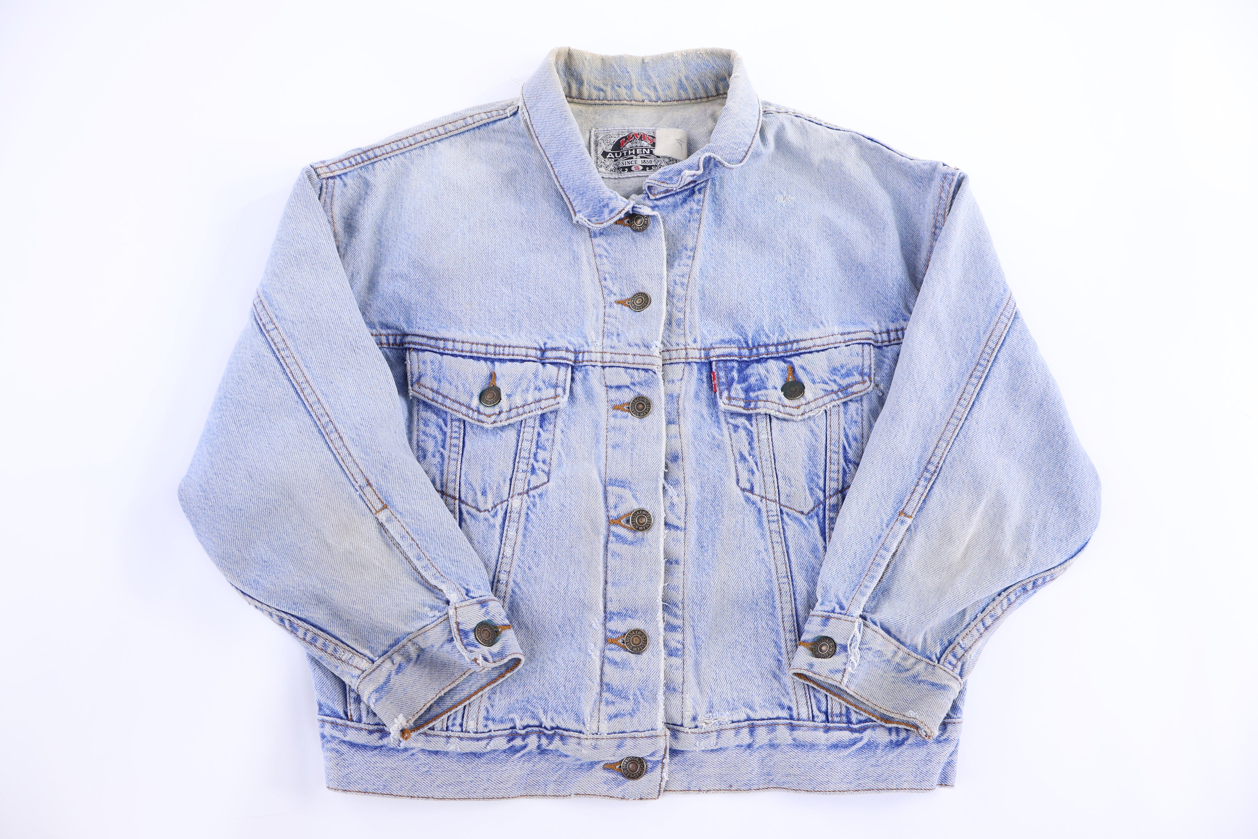 90's Levi's Light Wash Denim Trucker Jacket