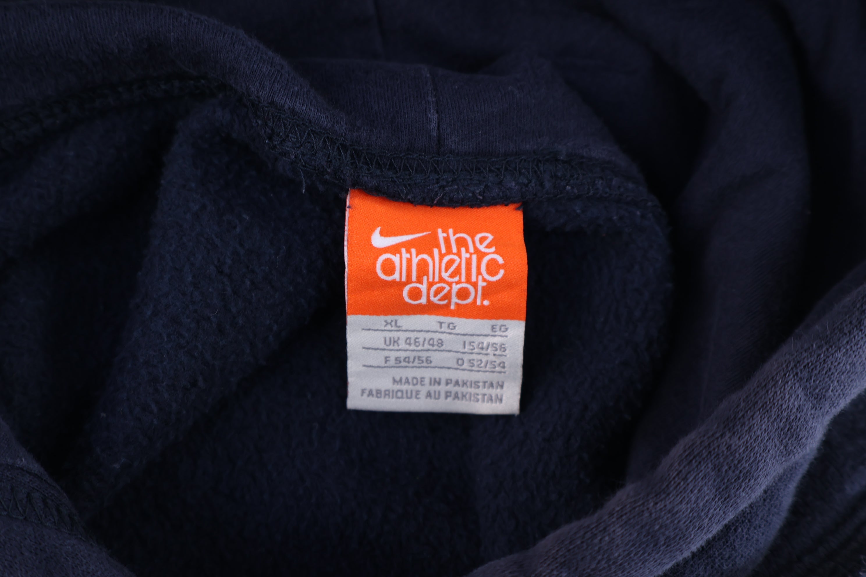Nike Embroidered Logo Blue Pullover Hoodie