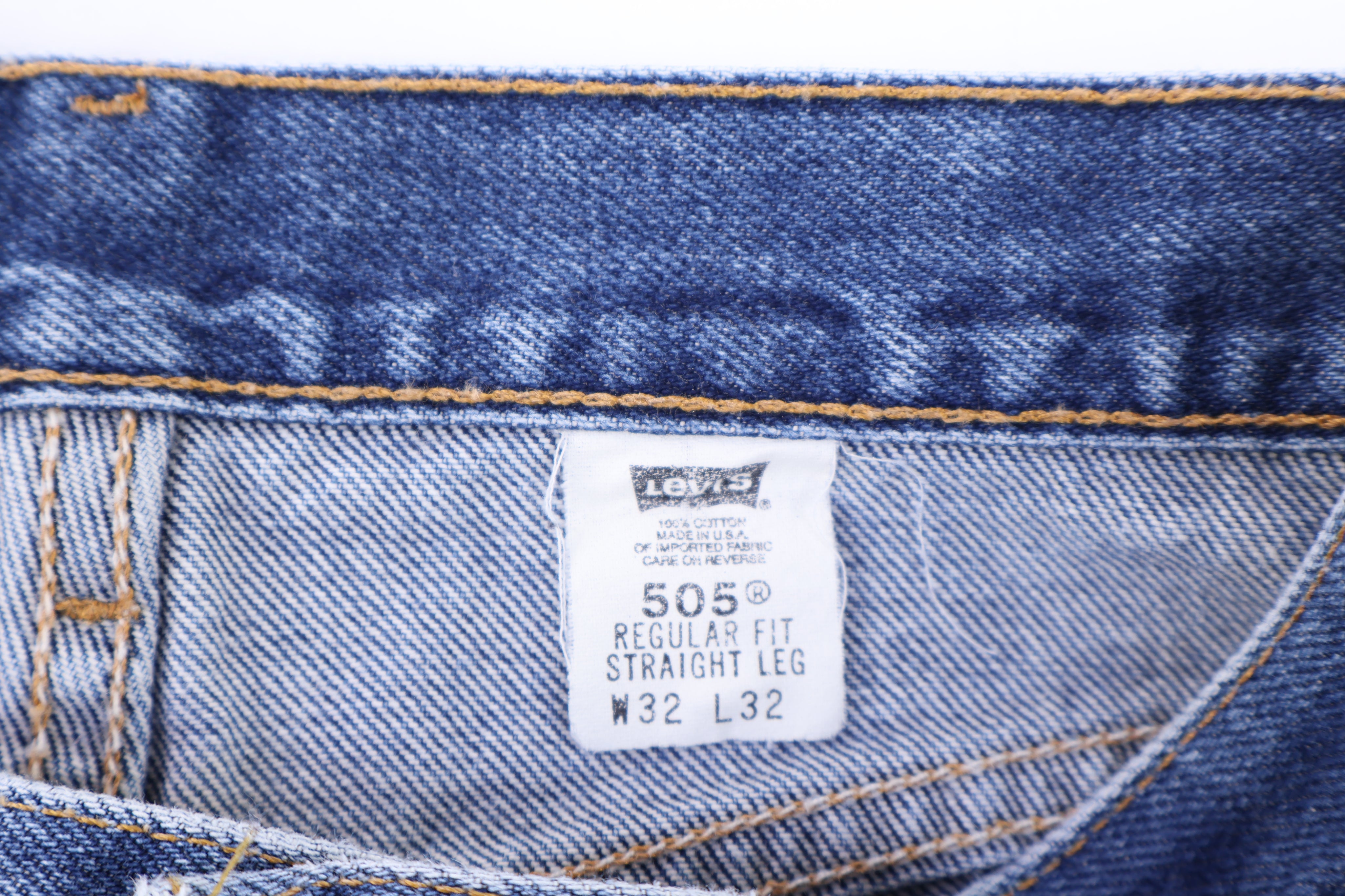 Vintage Levi's 505 Dark Wash Denim Jeans