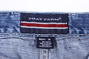 Y2K Phat Farm Medium Wash Denim shorts