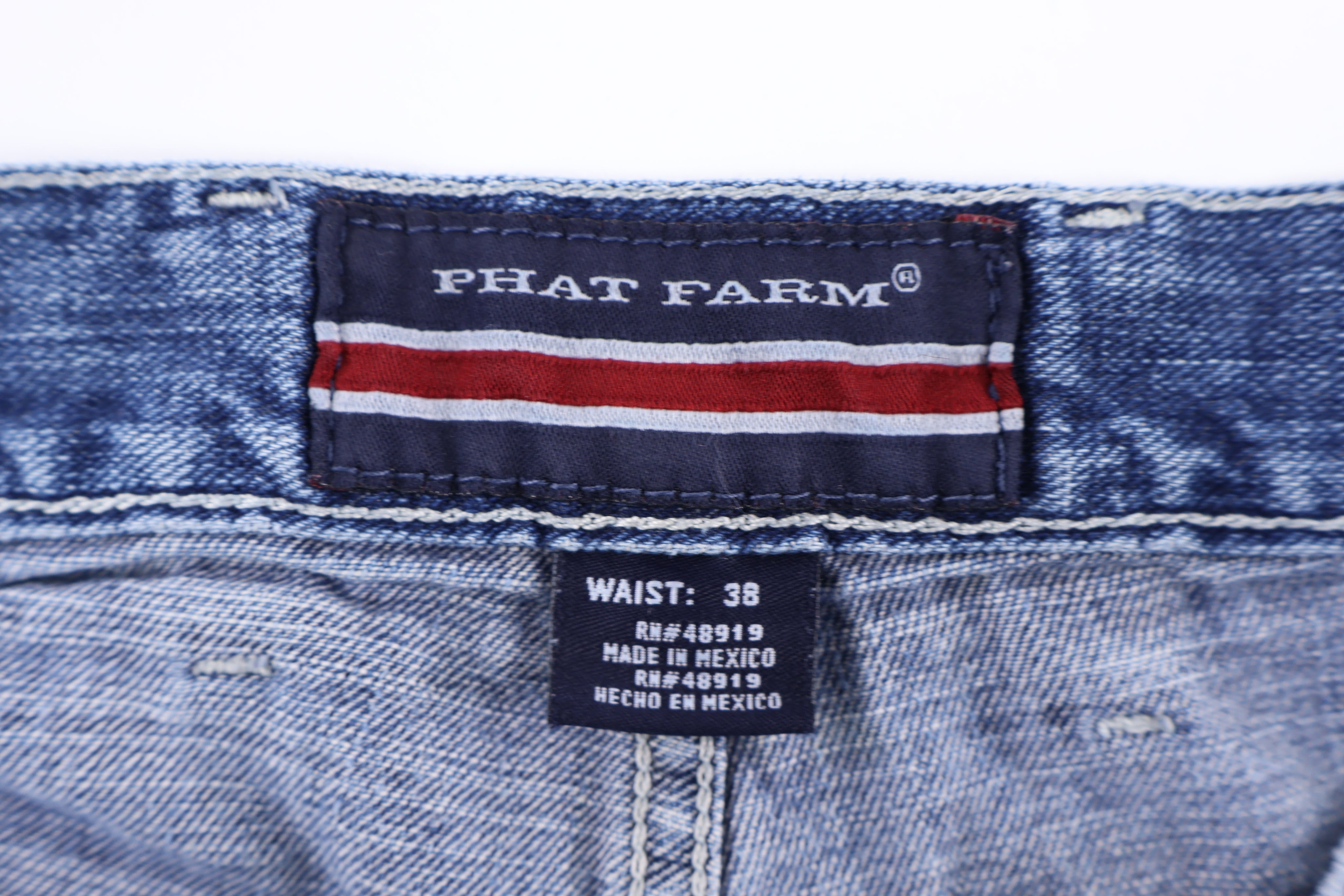 Y2K Phat Farm Medium Wash Denim shorts