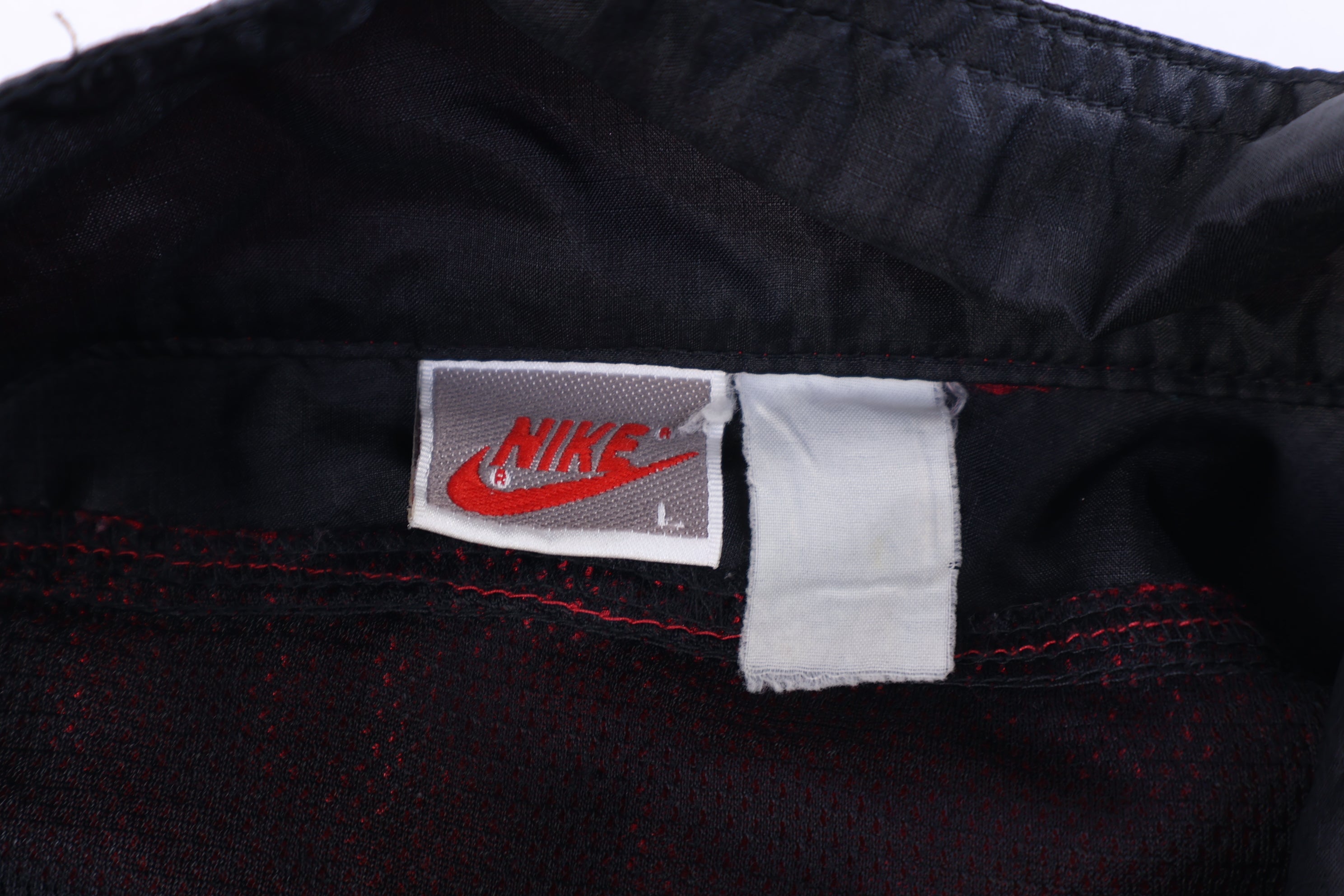 90's Nike Embroidered Logo Multicolor Full Zip Windbreaker