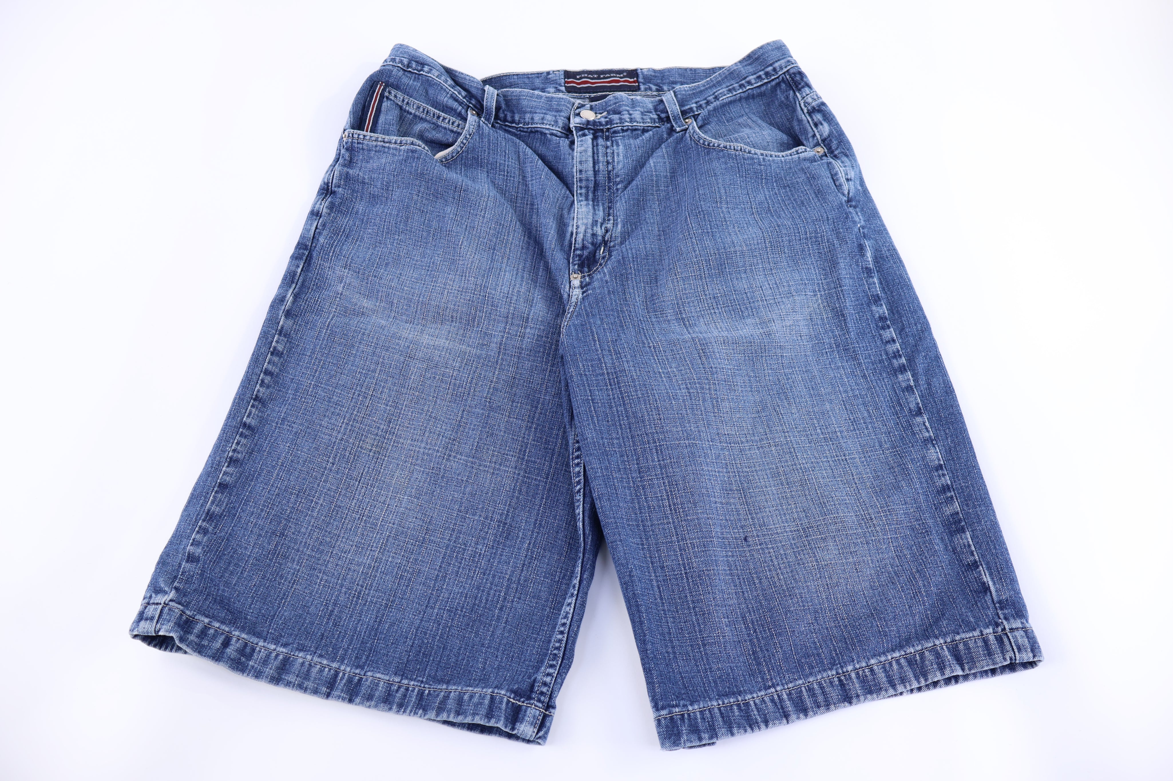 Y2K Phat Farm Medium Wash Denim shorts