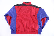 90's Nike Embroidered Logo Multicolor Full Zip Windbreaker