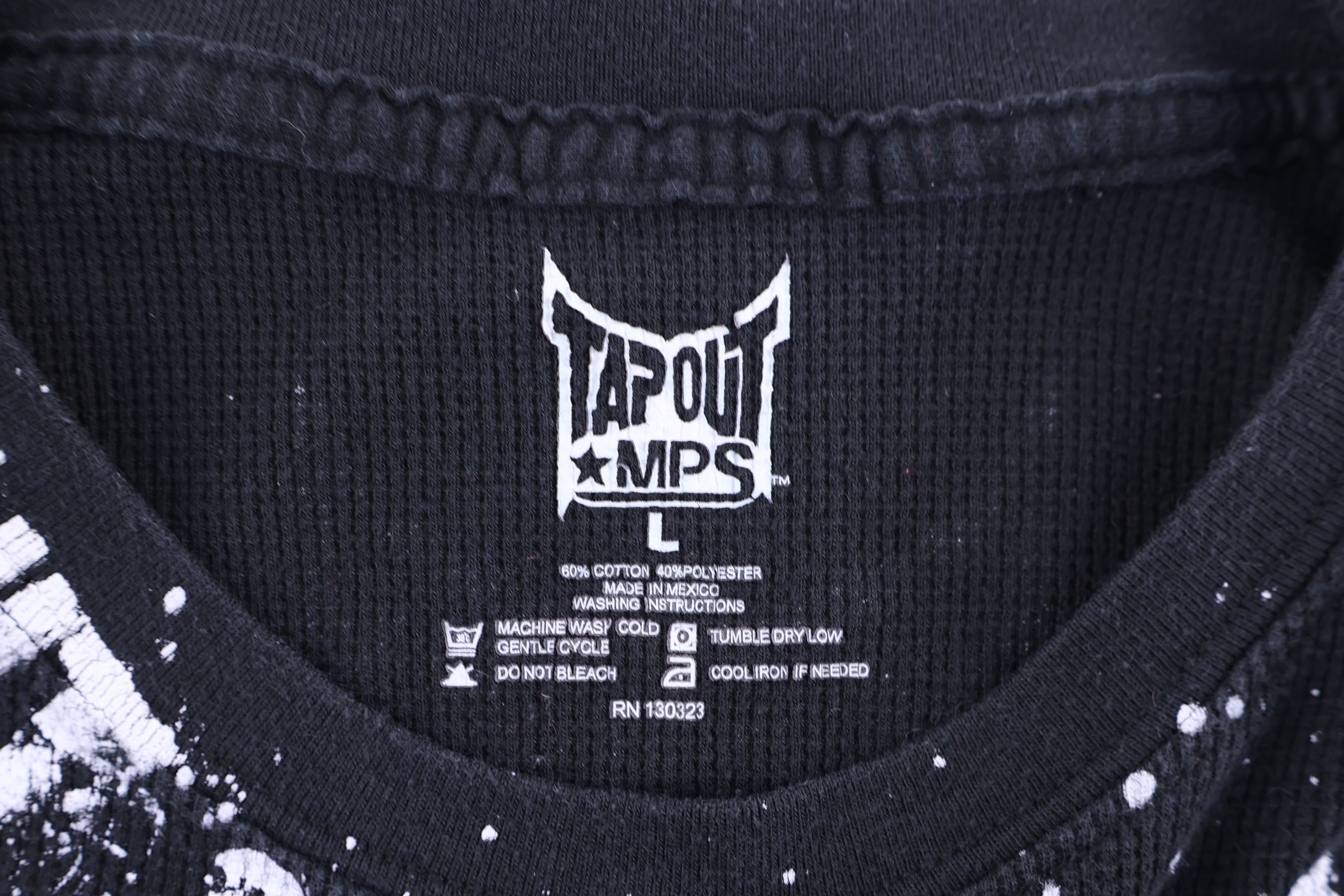 Tapout MPS Black Thermal LS T-shirt