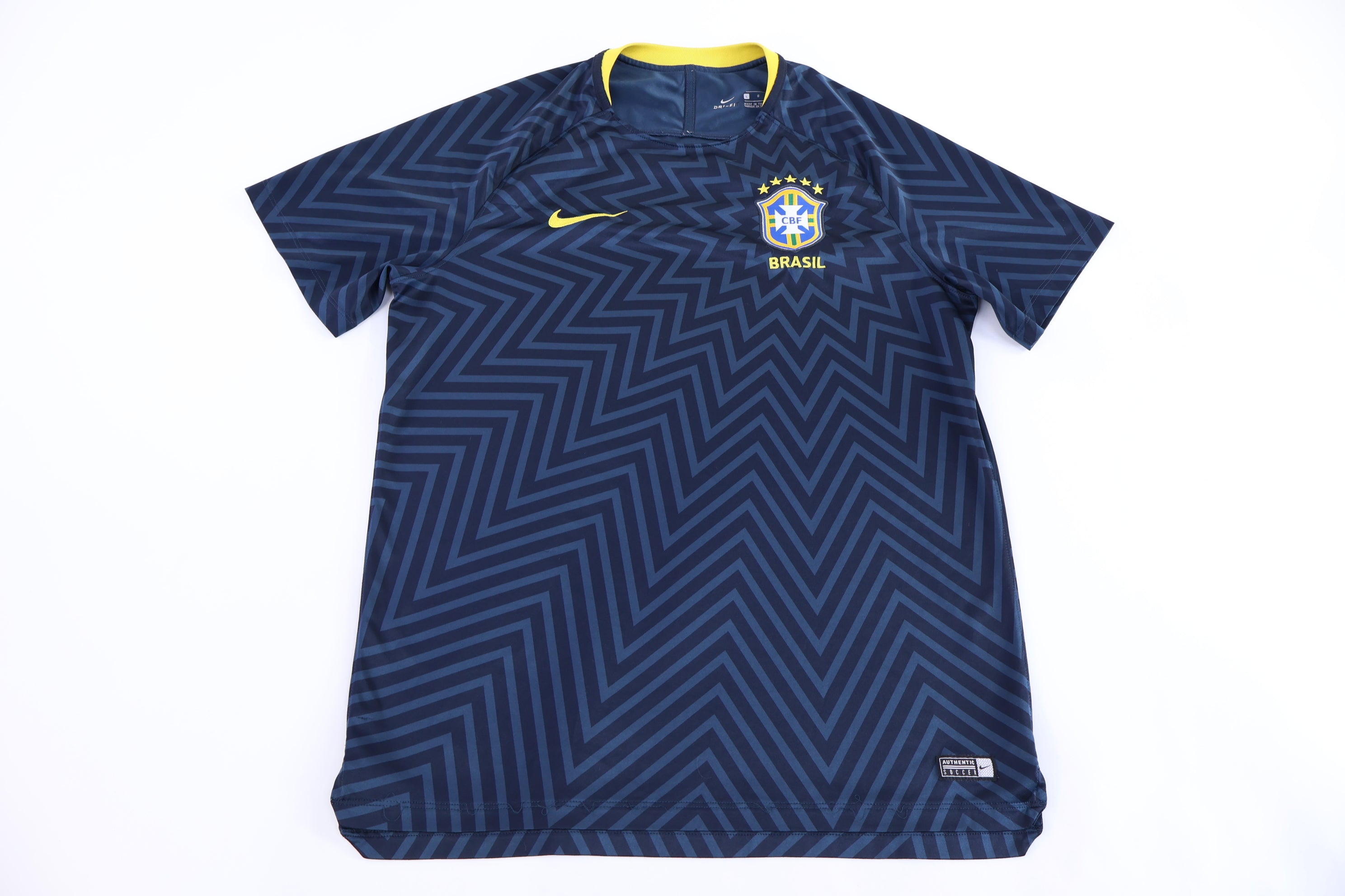 2018 Nike Brazil Soccer Jersey