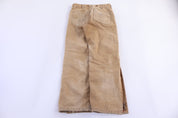 Carhartt Logo Patch Tan Insulated Pants