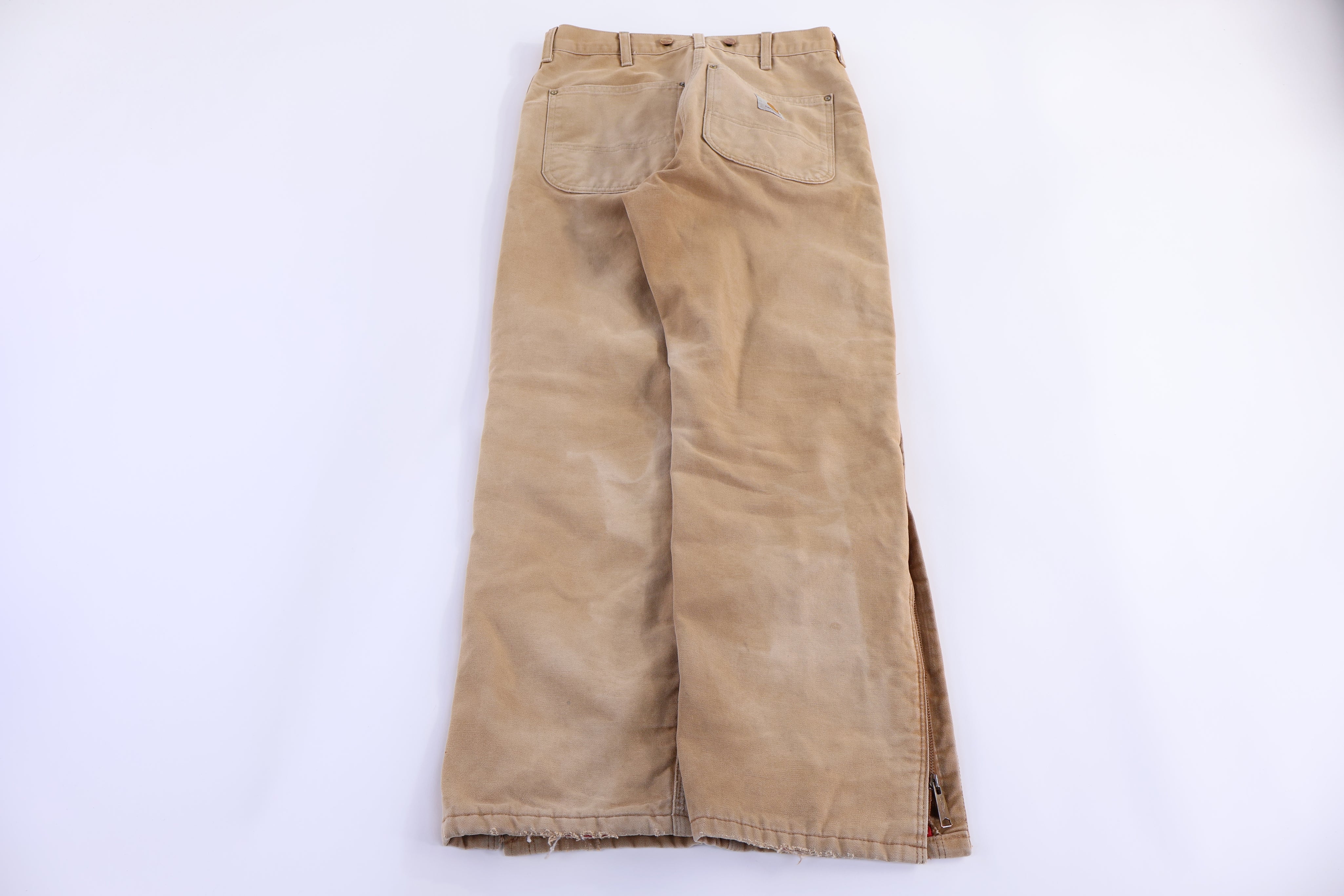 Carhartt Logo Patch Tan Insulated Pants
