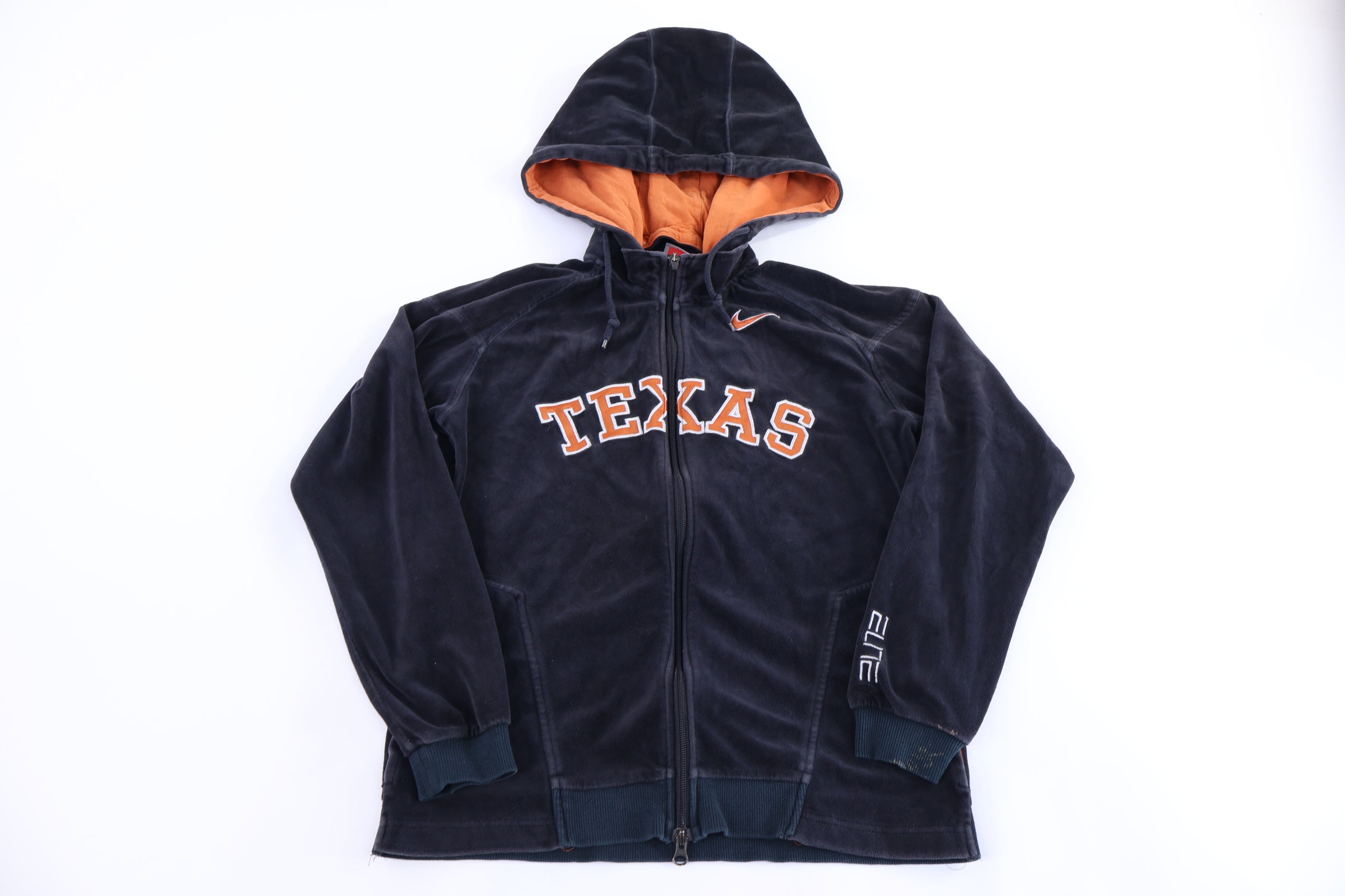 Vintage Nike University of Texas Longhorns Full Zip Hoodie