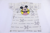 90's Mickey Mouse All Over Graphic T-shirt